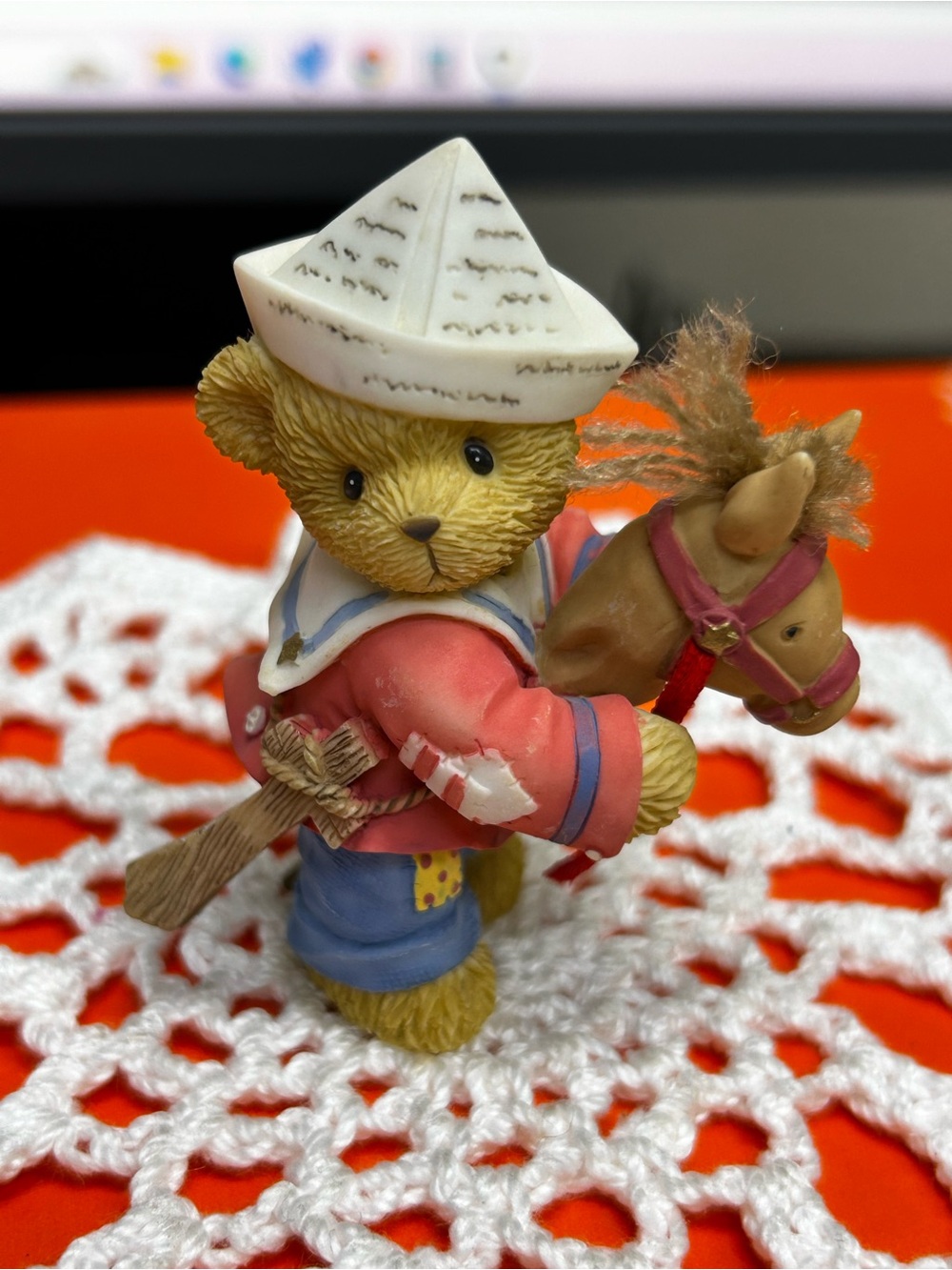 Cherished Teddies Alexander bear 2-1/2” tall